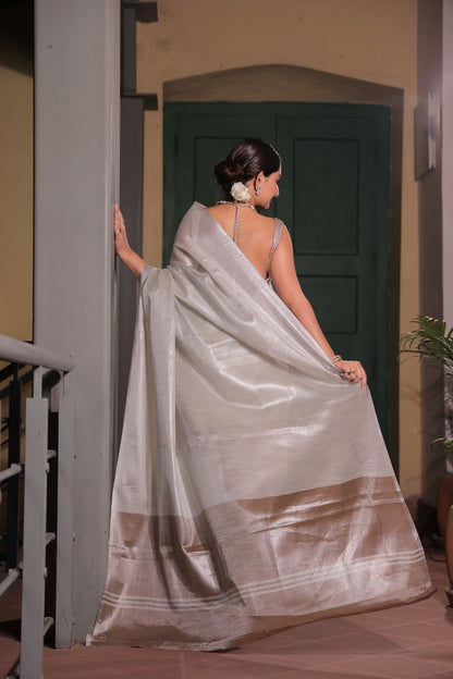 OORJA PURE TISSUE SAREE