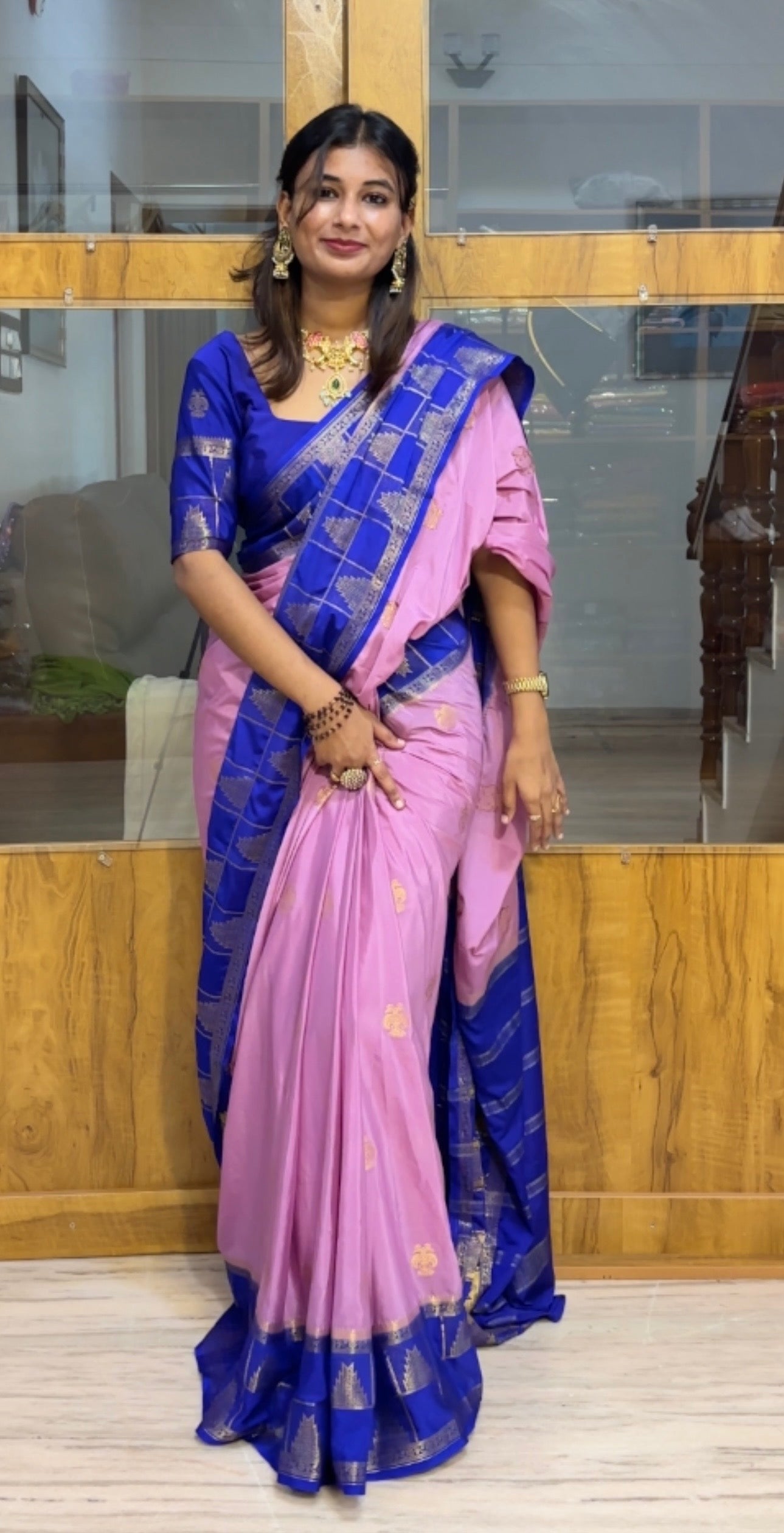 Wrap around saree