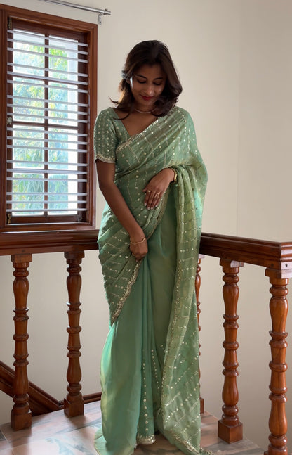 Sequence partywear sarees