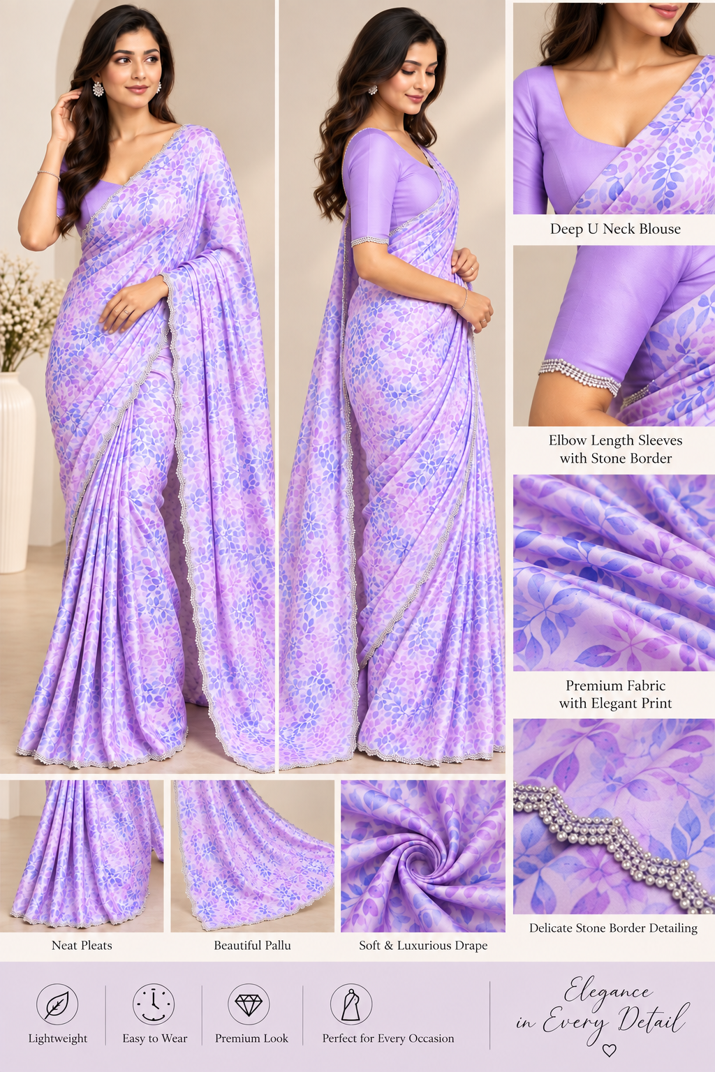Party wear saree