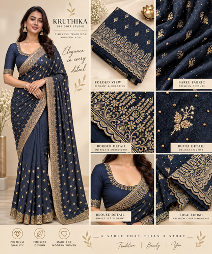 Party wear saree