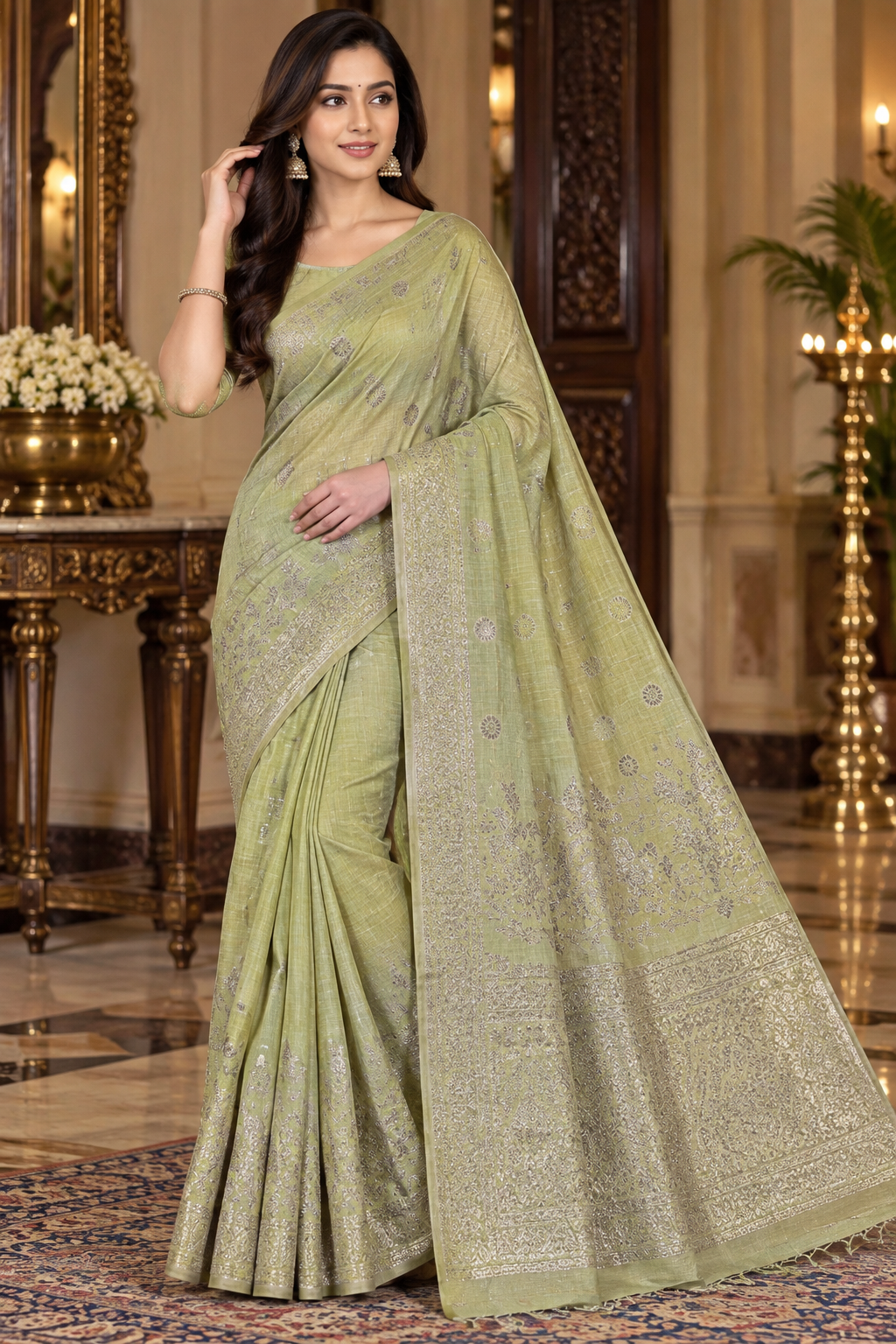 Traditional zip & go saree (Copy 4)