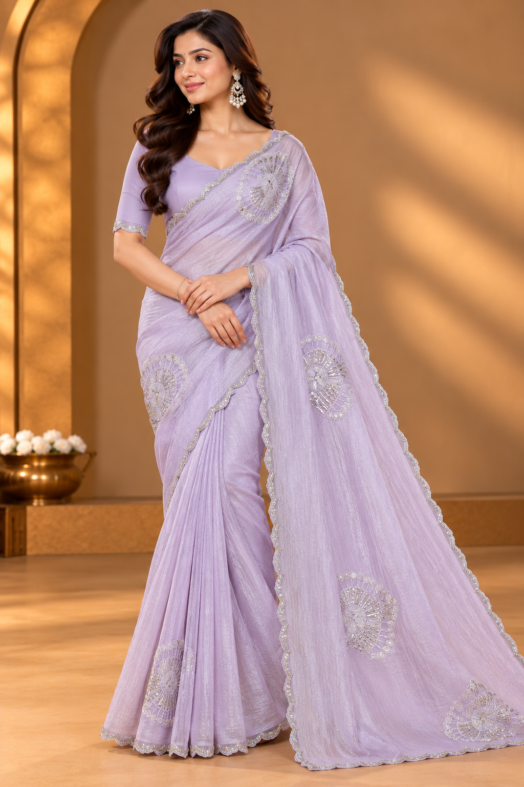 Party wear saree