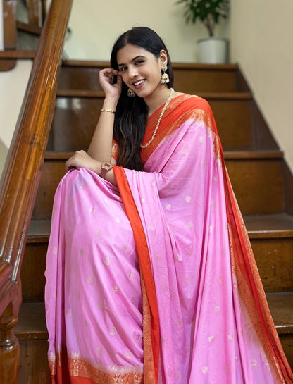 Semi Mysore crepe silk saree(8)