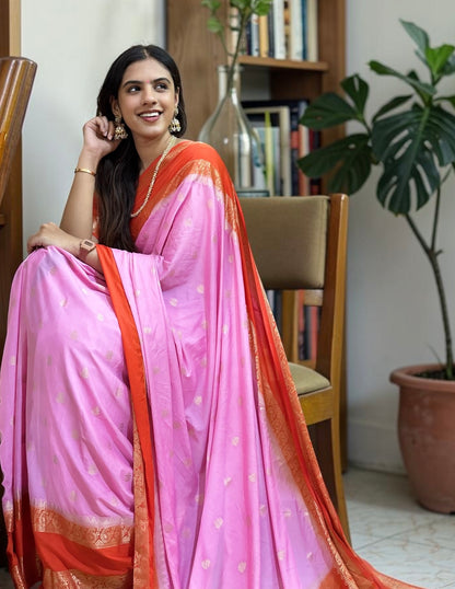 Semi Mysore crepe silk saree(8)