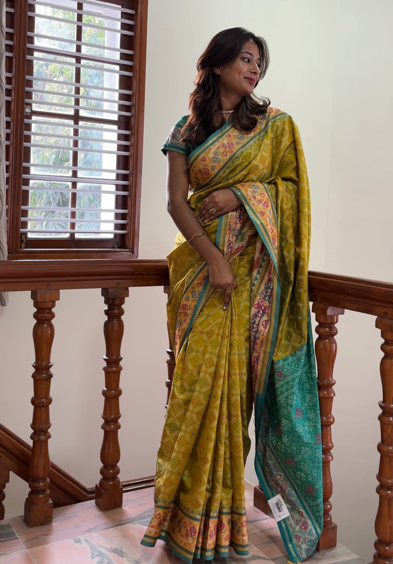 Silk woven Patola sareee