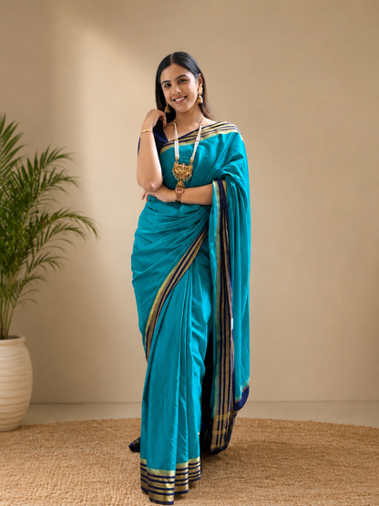 Pure Mysore crepe silk saree
