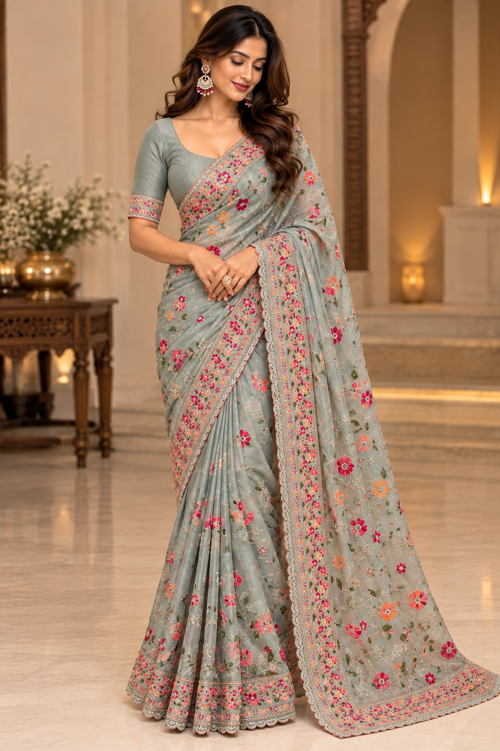 Party wear saree