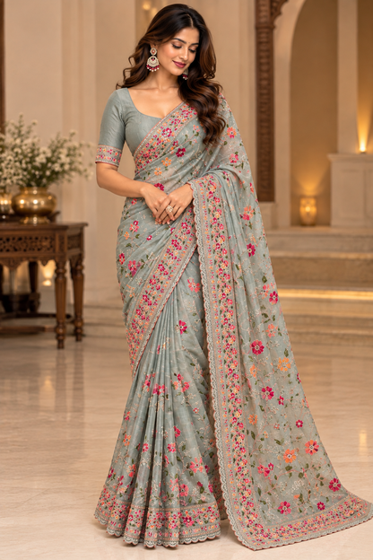 Party wear saree