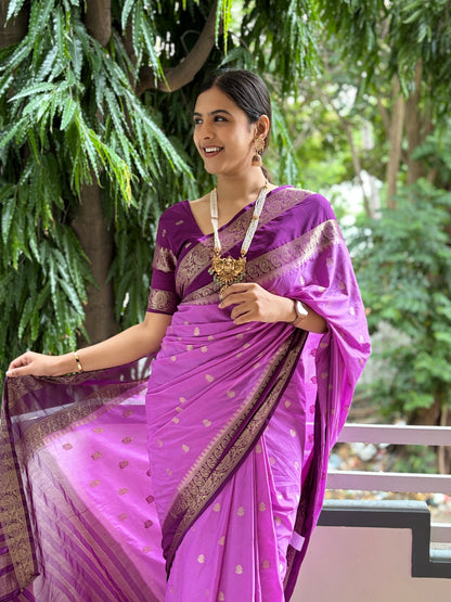 Semi Mysore crepe silk saree(8)