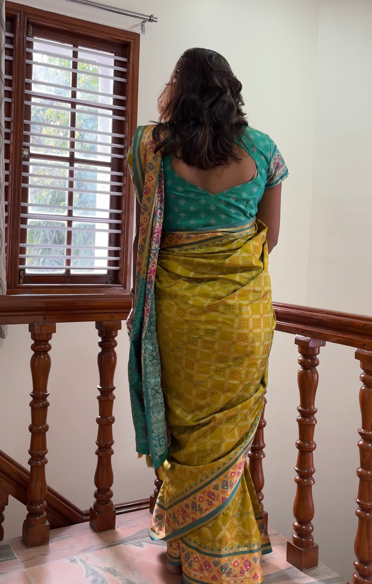 Silk woven Patola sareee