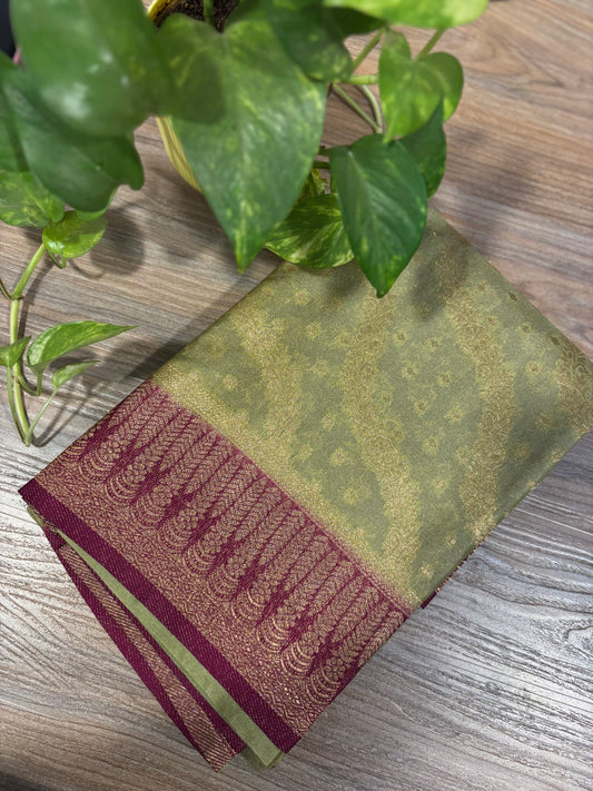 Zip & Go Saree soft silk