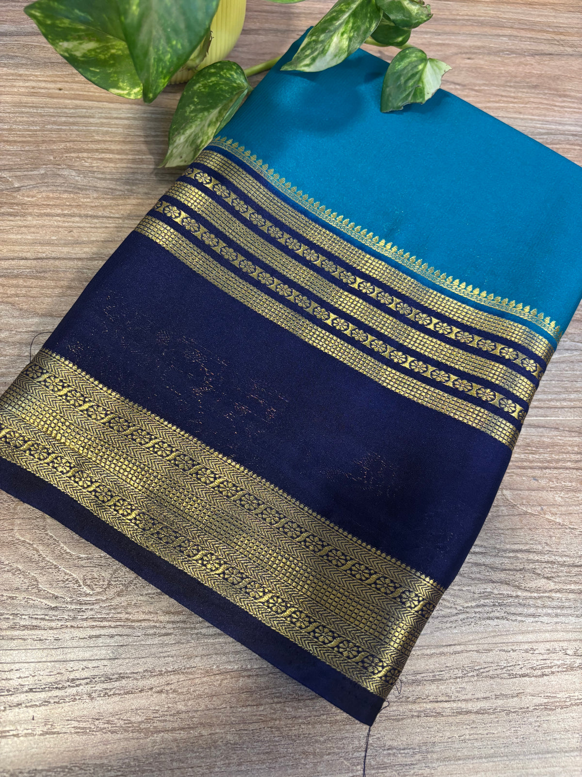 Mysore crepe silk zip & go saree (Copy 2)