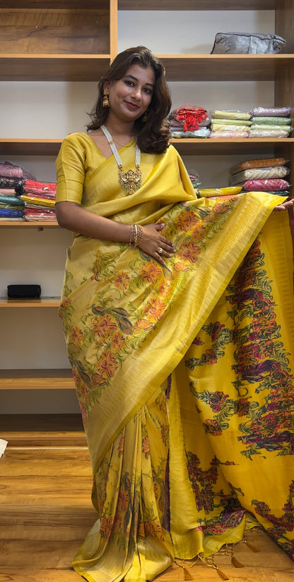 Banarasi soft silk saree