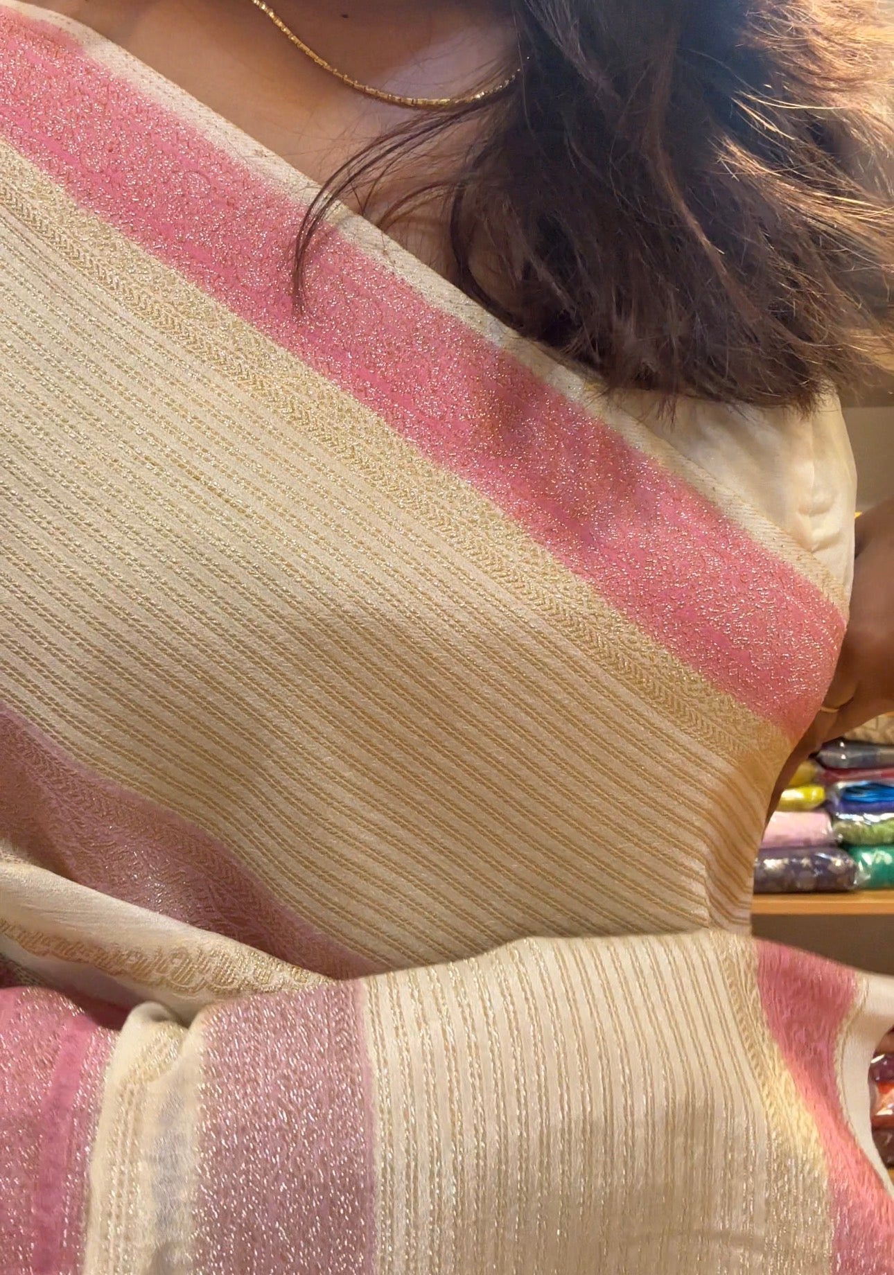 Chiffon Banarasi saree