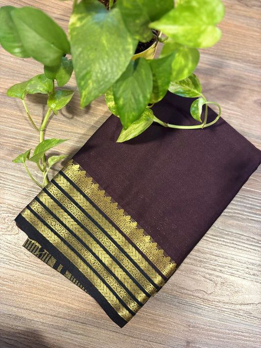 Zip & Go Saree Mysore crepe silk