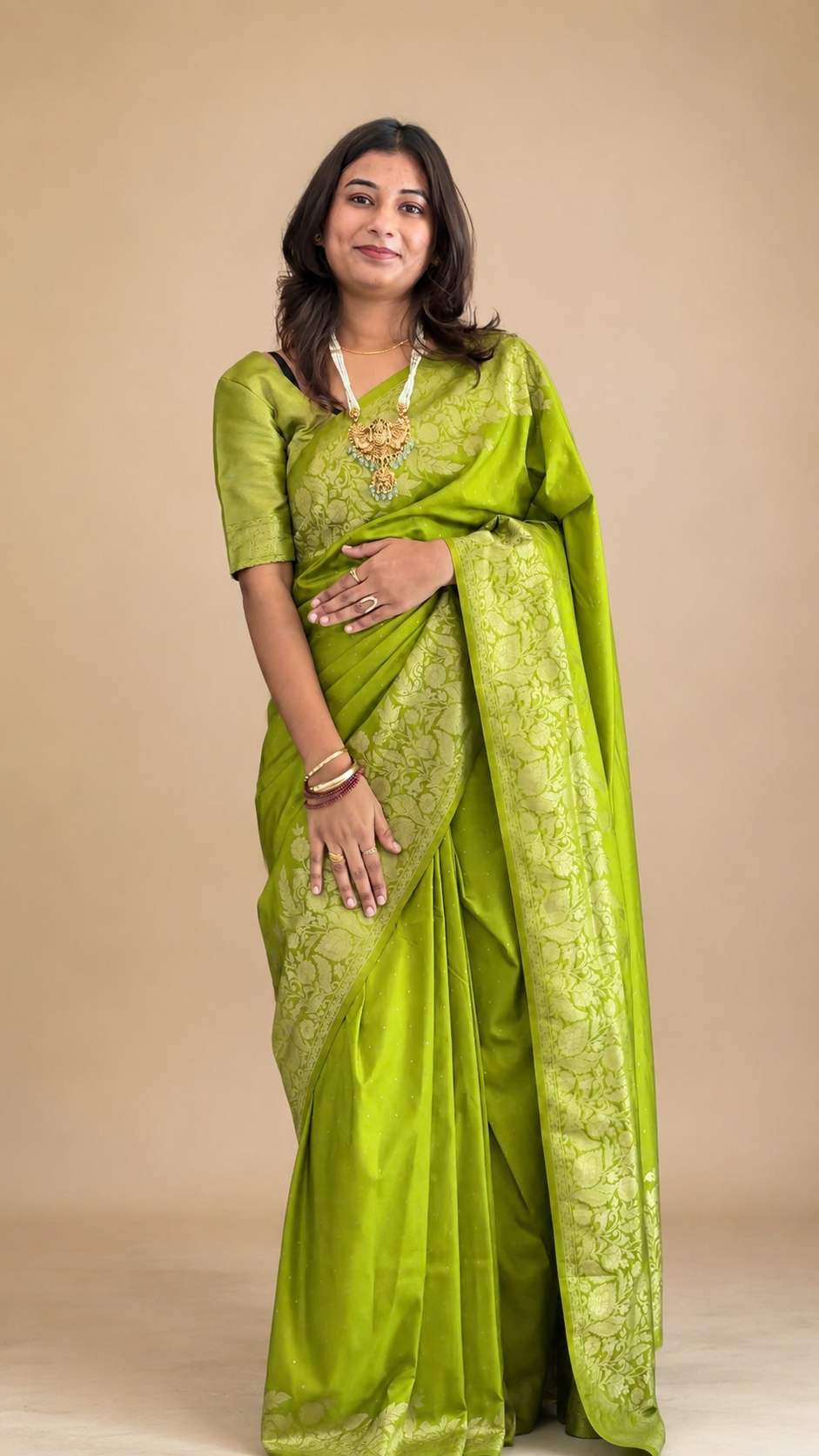 Banarasi satin saree