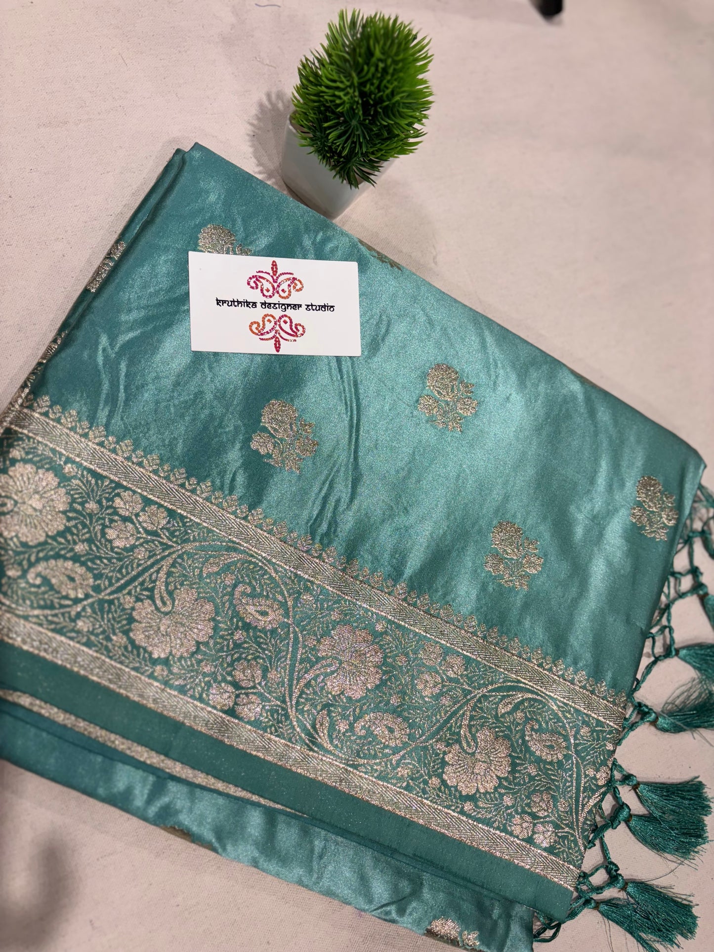 Banarasi satin saree