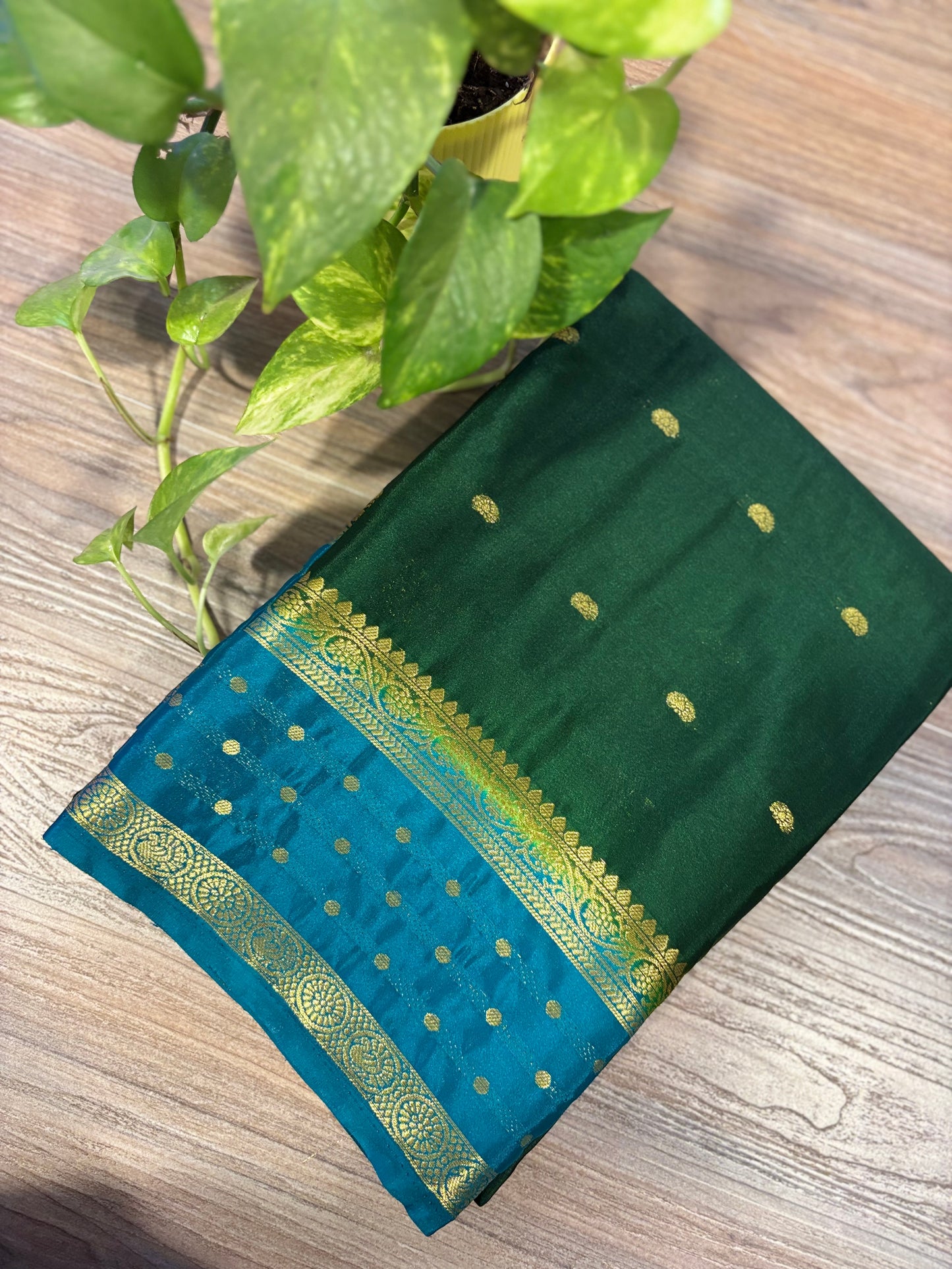 Zip & Go Saree Mysore crepe silk
