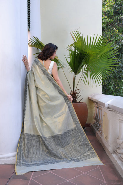 SAREE STORIES TISSUE LINEN