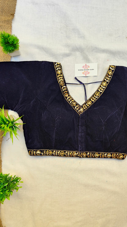 Midnight Bloom Top