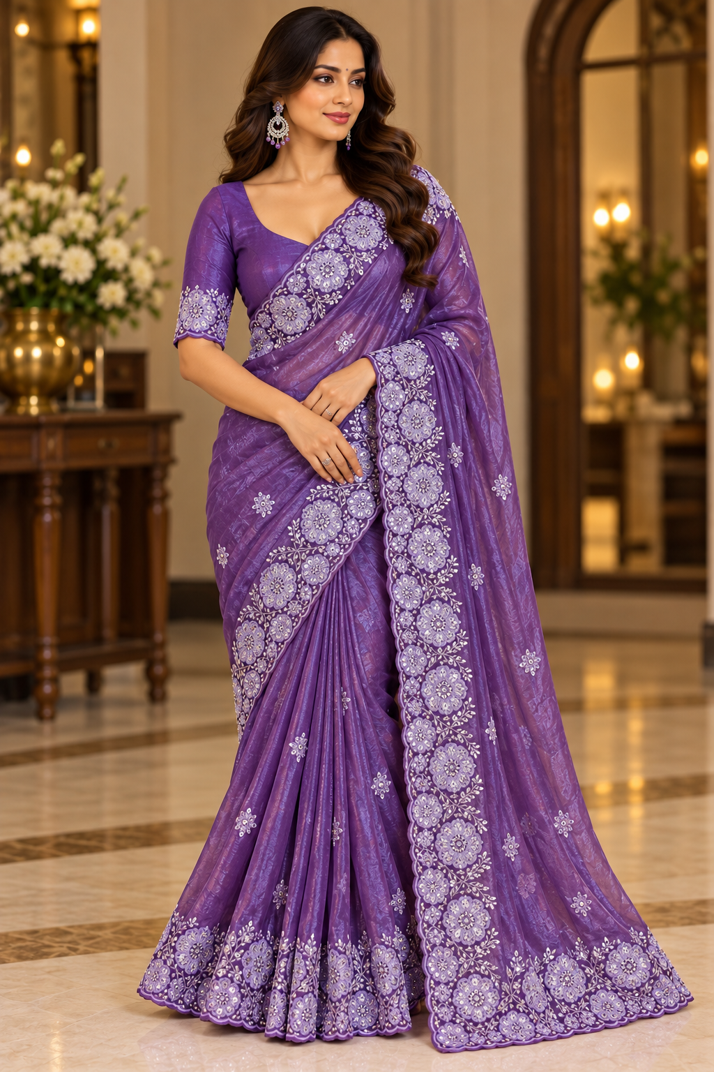 Party wear saree