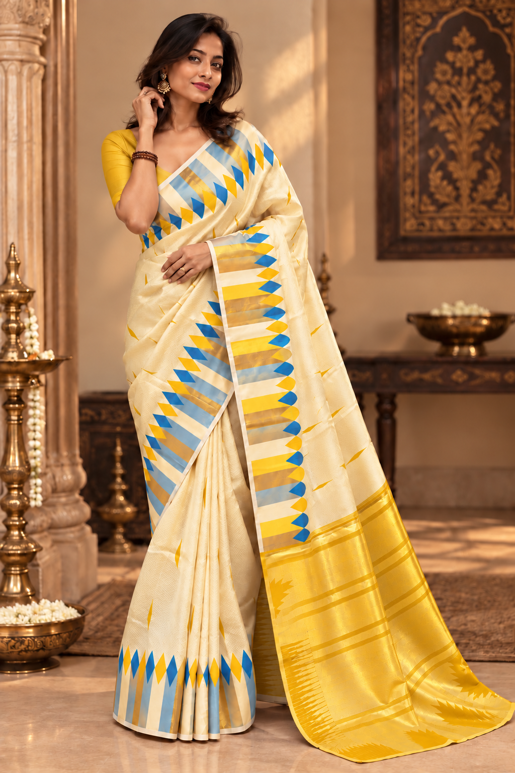 Traditional zip & go saree (Copy)