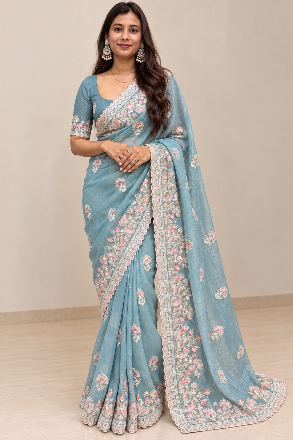 Party wear saree