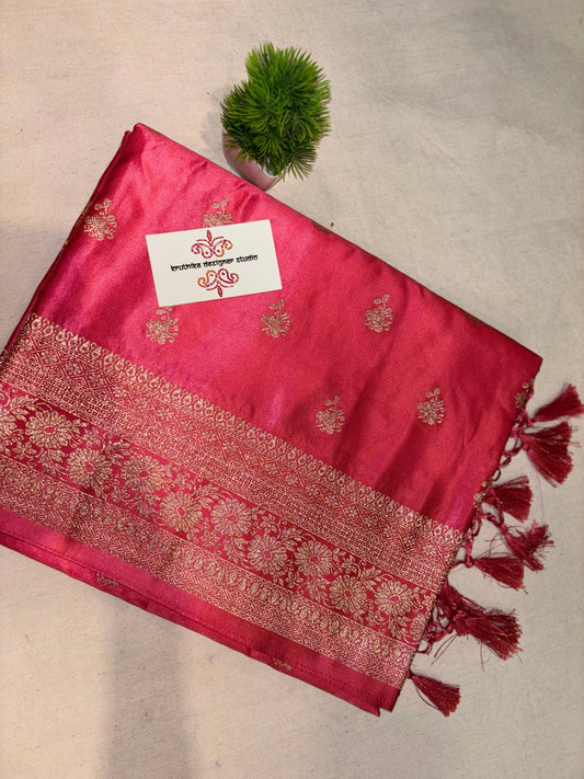 Banarasi satin saree
