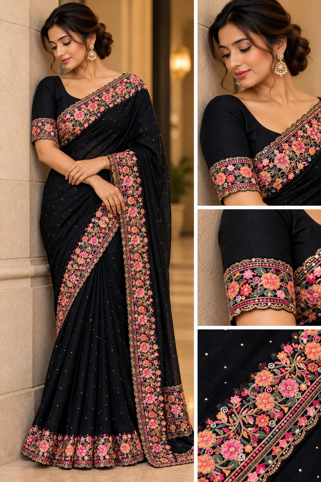 Party wear saree(2)