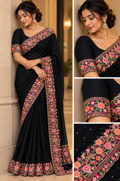 Party wear saree(2)
