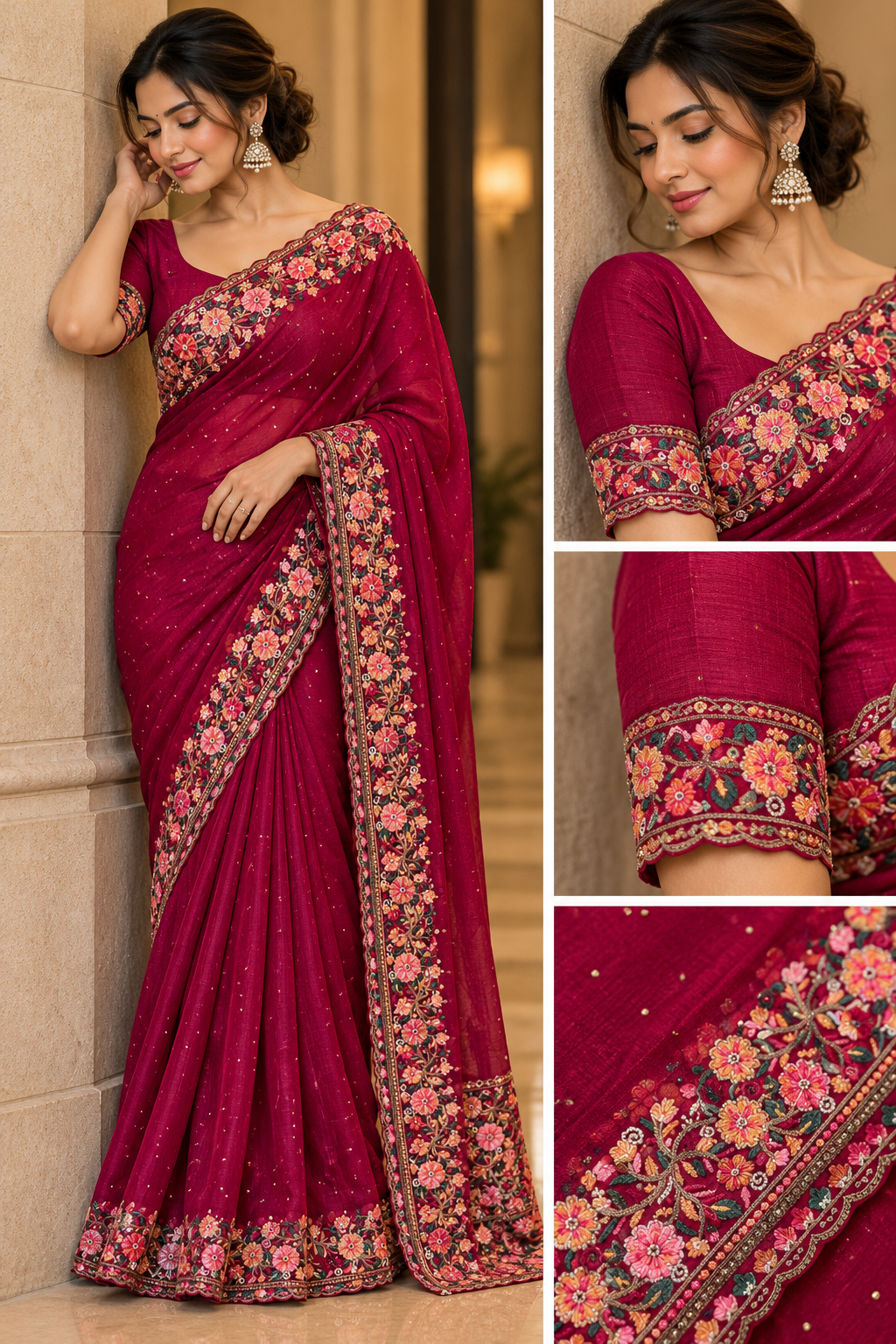 Party wear saree(3)