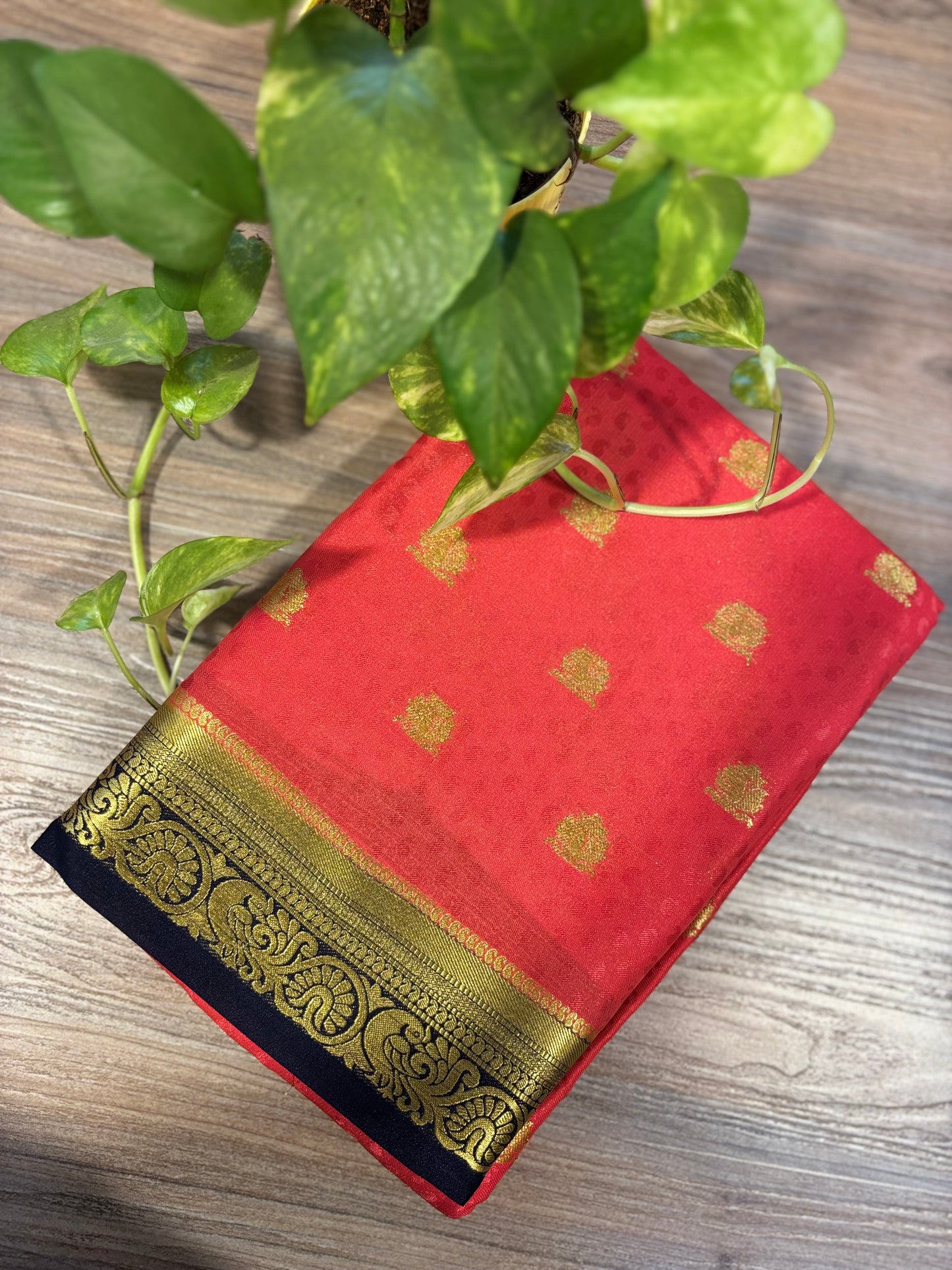 Zip & Go Saree Mysore crepe silk