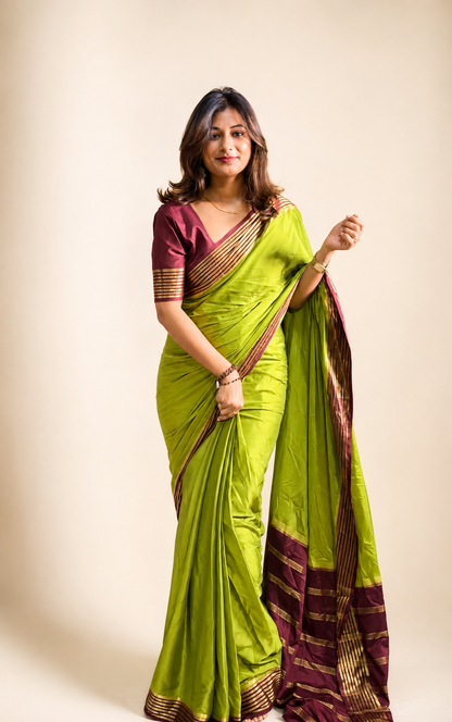 Semi Mysore silk saree - KDS1015