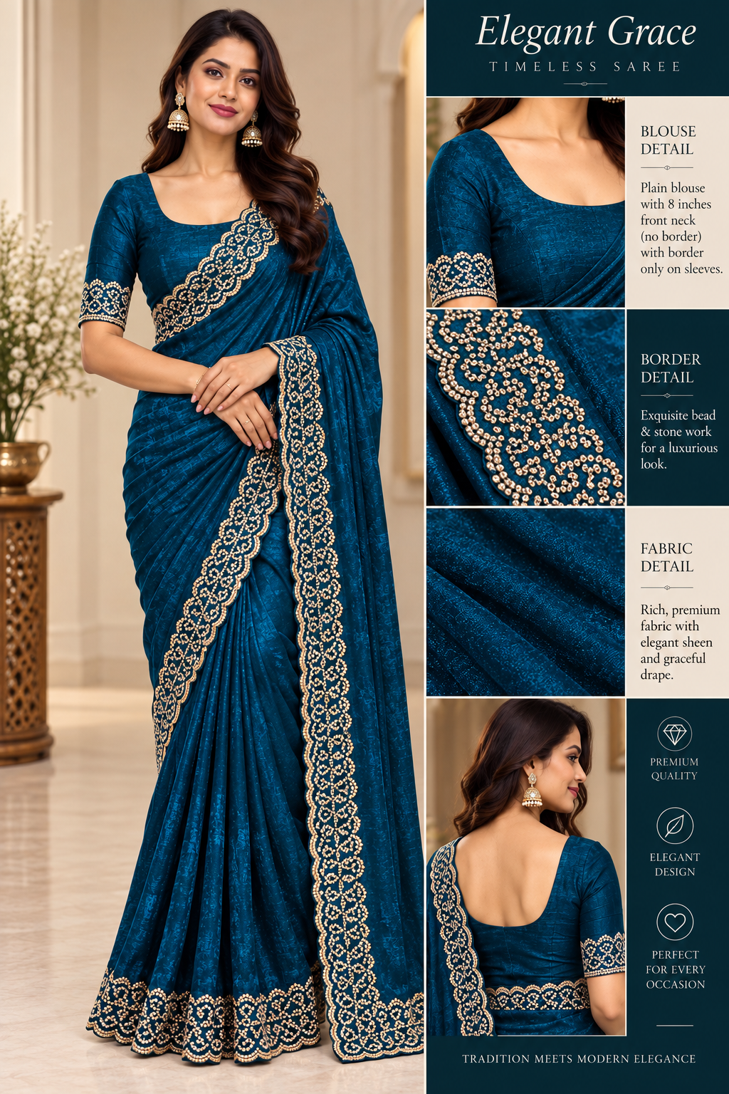 Party wear saree