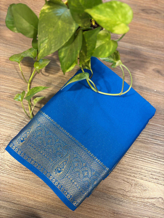 Zip & Go Saree Mysore crepe silk