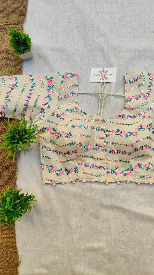 Blush Aura Blouse