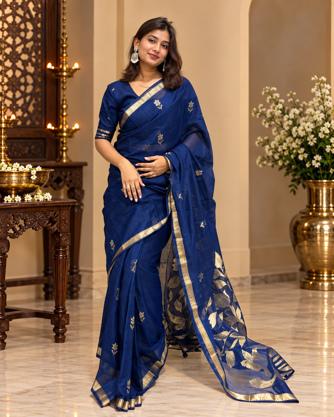 Chanderi saree