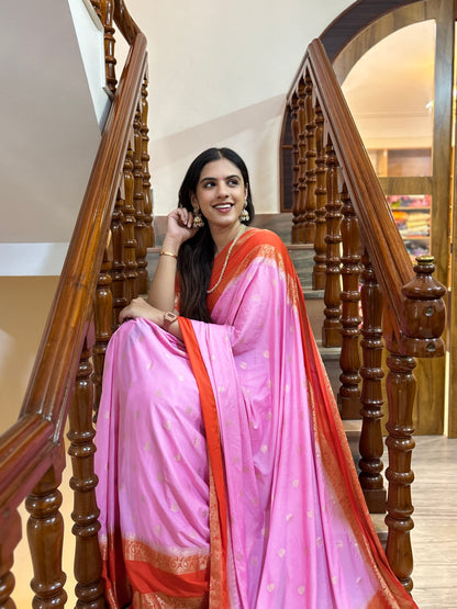 Semi Mysore crepe silk saree(8)