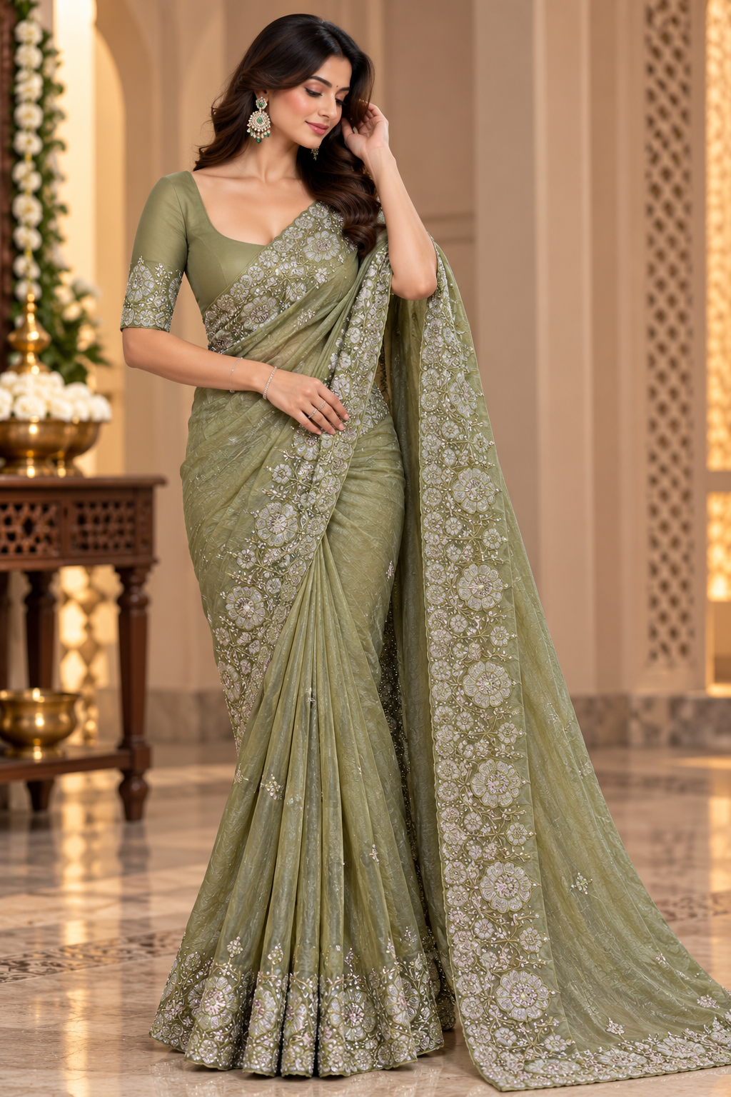Party wear saree