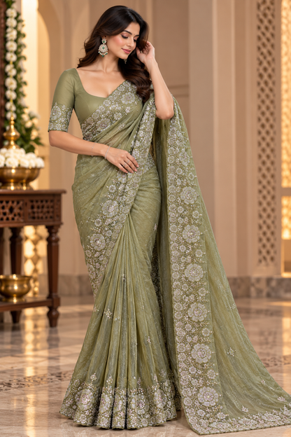 Party wear saree