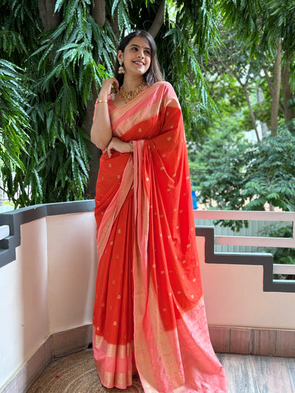 Semi Mysore crepe silk saree(8)