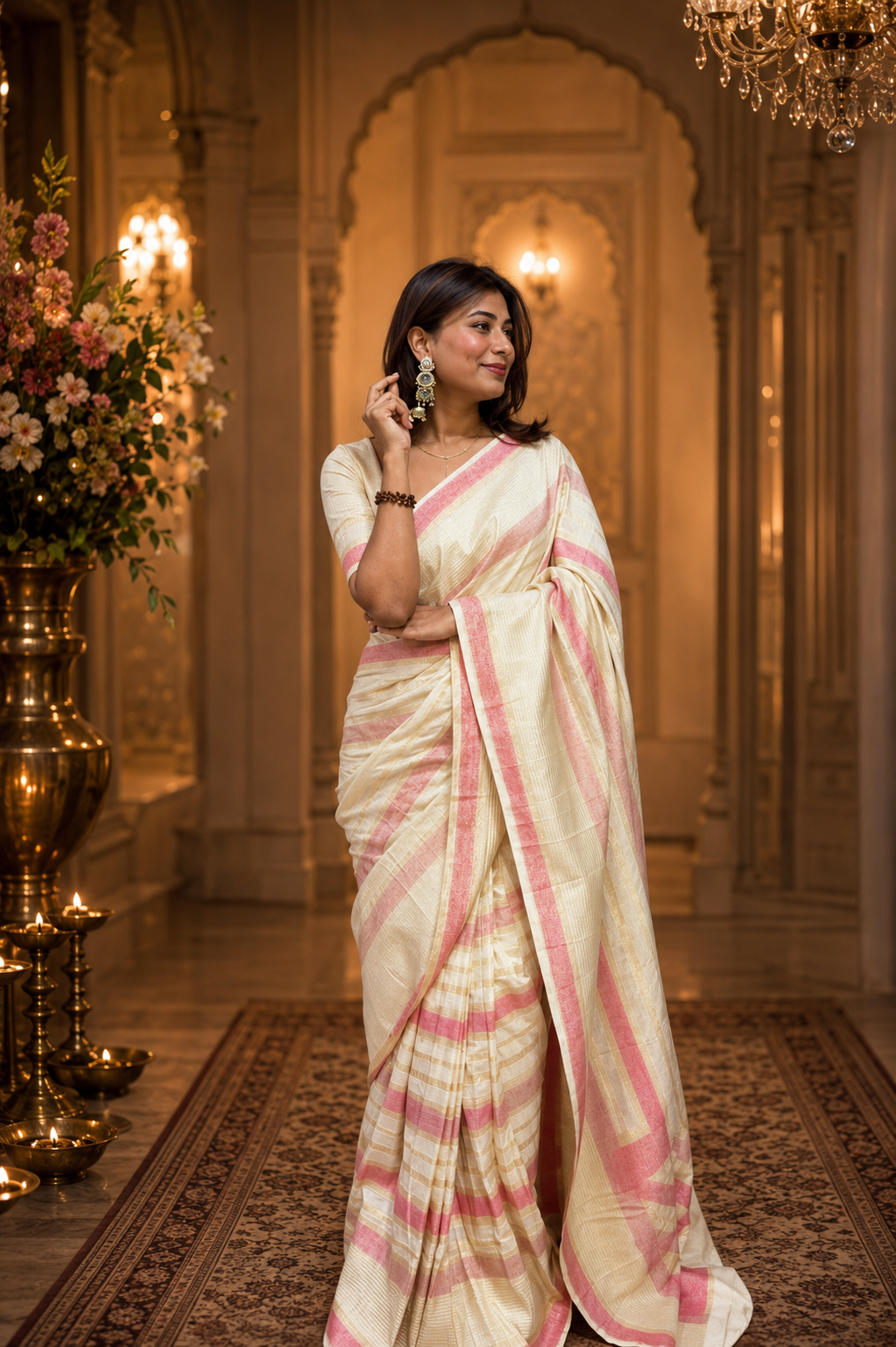 Chiffon Banarasi saree
