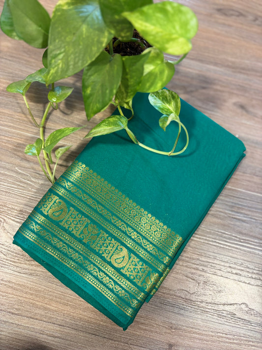 Zip & Go Saree Mysore crepe silk