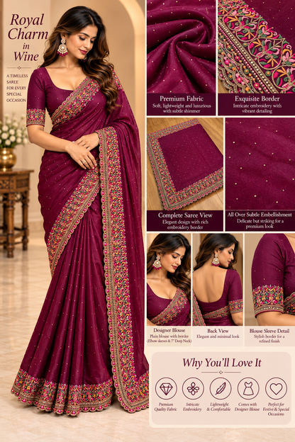 Party wear saree