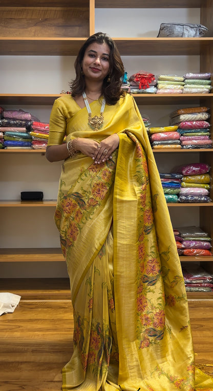 Banarasi soft silk saree