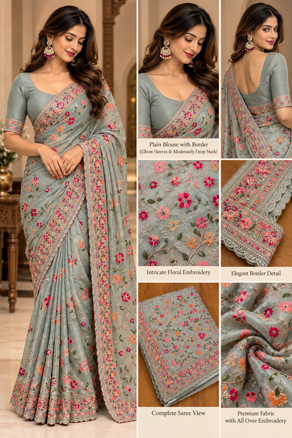 Party wear saree