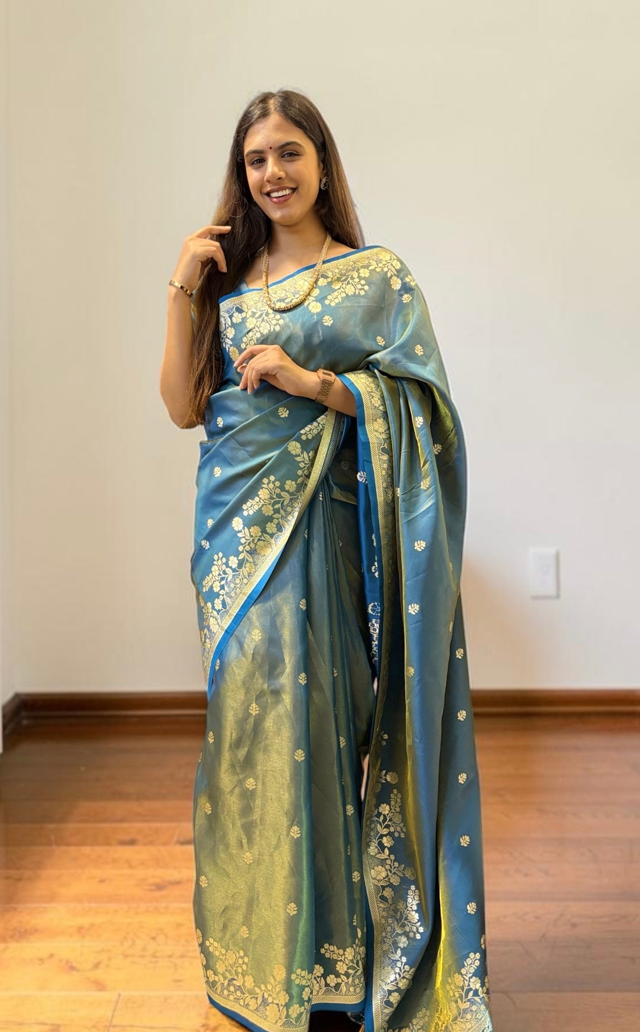 Banarasi organza saree