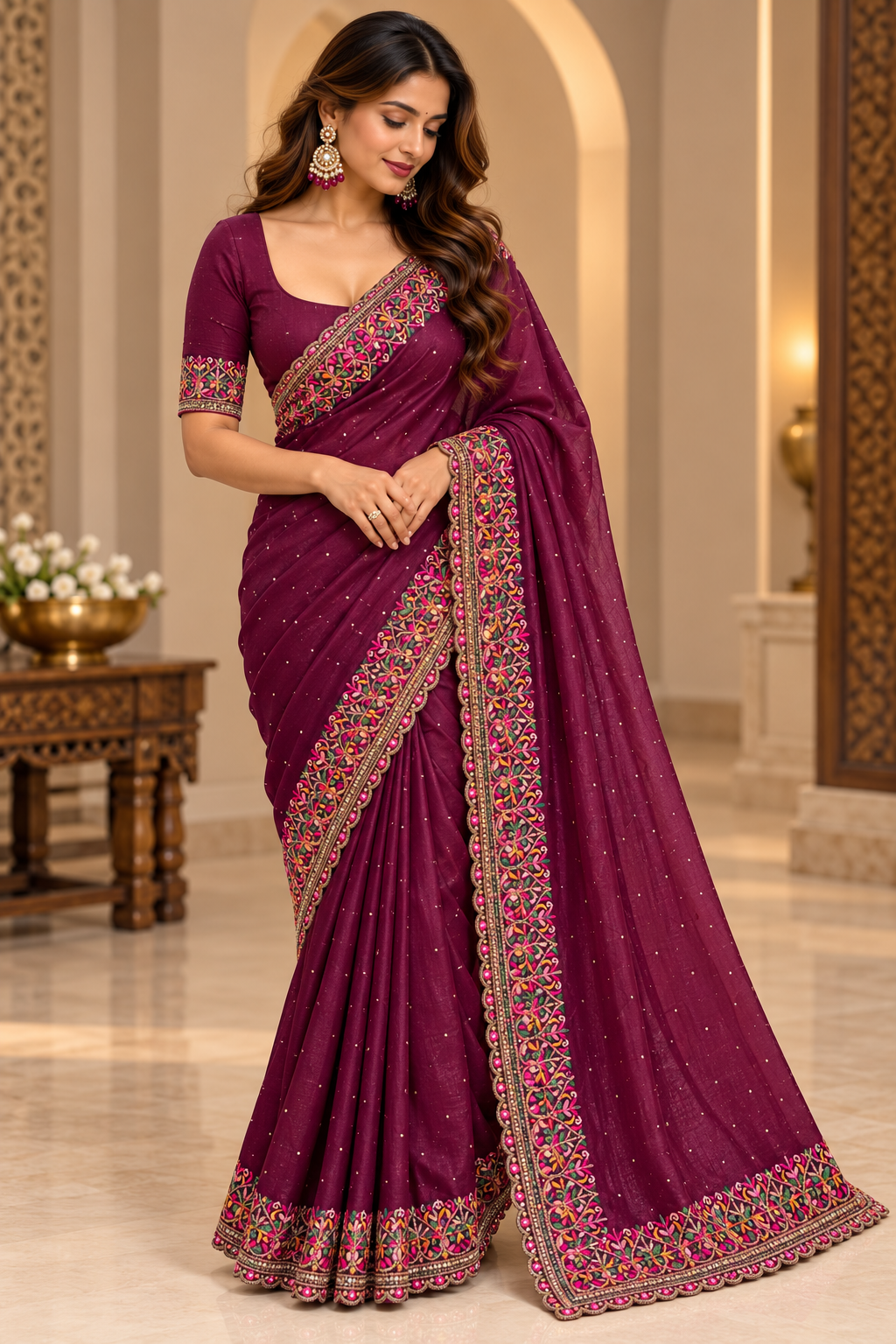 Party wear saree