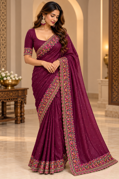 Party wear saree